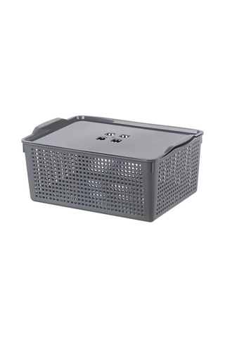 El Casa Kapaklı Sepet "loft", 13 Lt 180003405 Gri