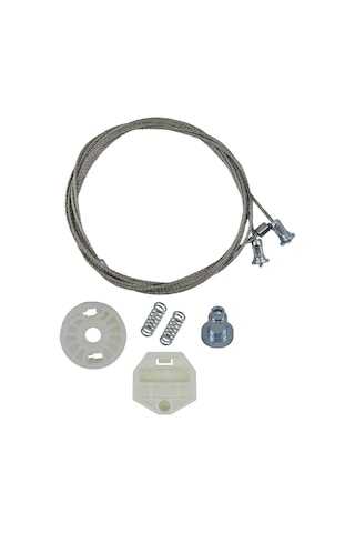 Mercedes W210. S210 için Cam Kriko Teli Arka Sağ Sol Tamir Takımı