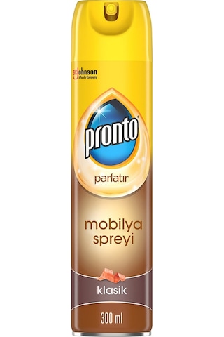 Pronto Klasik Ahşap Parlatıcı & Temizleyici Sprey 300 ML