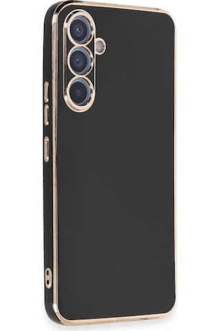 Gld-spt- Newface Samsung Uyumlu Galaxy A54 5g Kılıf Volet Silikon - Siyah