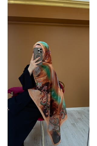 Mimiyum Saray Serisi-soft Şal - Model 5 Çok Renkli