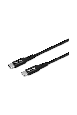 Philips SWV6801/00 USB4.0 40 Gbps 5K Çözünürlük Thunderbolt 3.0 1.5M C-C Kablosu