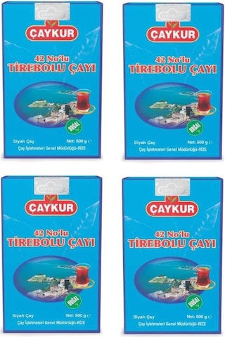 Çaykur 42 No'lu Tirebolu Siyah Dökme Çay 4 x 500 G