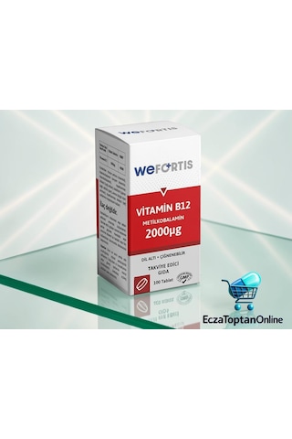 Wefortis B12 Methylcobalamin 100 Çiğneme Tablet