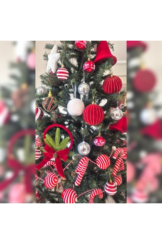 Üks Yılbaşı Parlak Disko Topu 6cm Gümüş 6lı Ast7021 6 Cm