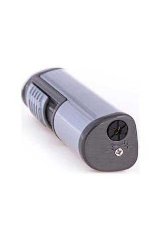 Tek Torch Pürmüz Gri Puro Çakmağı