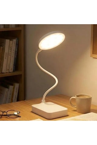 4000k Renkli Led Masa Lambası, 3 Kademe Dokunmatik Parlaklık Ayarı .