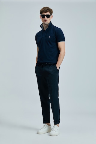 Lufian Erkek Laon Smart Polo T-shirt 111040206 Lacivert Lacivert
