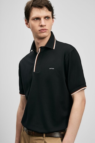 Lufian Levi Smart Erkek Polo T-shirt 111040238 Siyah