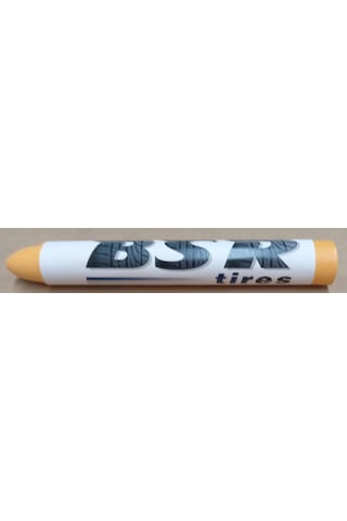 Lastik Kauçuk Tebeşiri Meksika Sarı Renk, 12ad/pk
