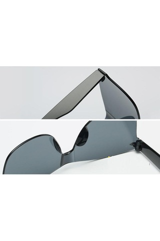 Uv 400 Mercury Çerçevesiz Güneş Gözlüğü Vintage Moda Tasarım