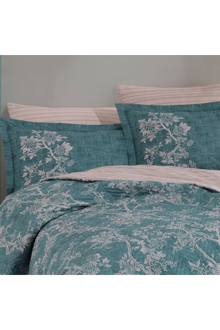 Ranforce Çift Kişilik Nevresim Takımı Dream Turkuaz Turkuaz