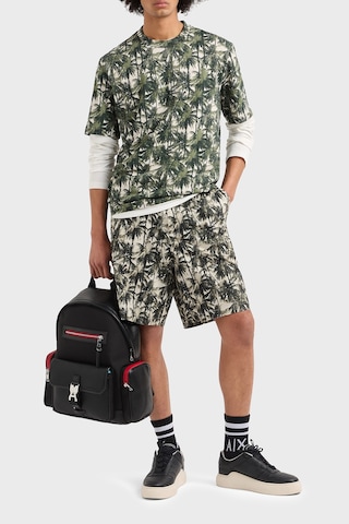 Armani Exchange Erkek Short Xm000427 Af14869 F0039 Beyaz - Yeşil
