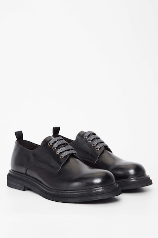 Exton Erkek Hakiki Deri Siyah Casual Ayakkabı 994 9253 Erk Ayk K23/24 Black Siyah