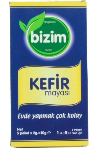 Doğadan Bizim Maya Kefir Mayası 10 G + Probiotik Turşu Mayası 10 G