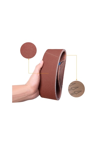 Venoa Makita 9902 Uyumlu Bant Zımpara Yedeği 10 Parça