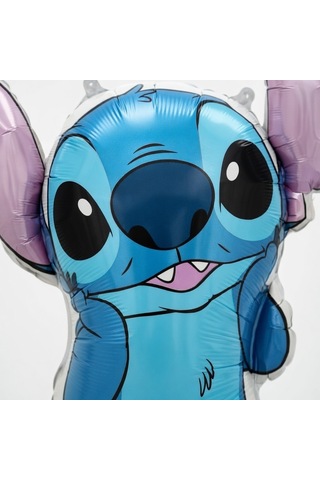 Stitch Folyo Balon 71x59 Cm Büyük Boy Parti Dekoru Çok Renkli