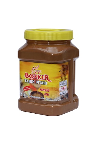 Güleroğlu Kepeksiz Bozkır Tahini Plastik Kutu Net 935 Gr