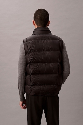 Erkek Regular Fit Dik Yaka Kapitoneli Şişme Yelek - Siyah Black