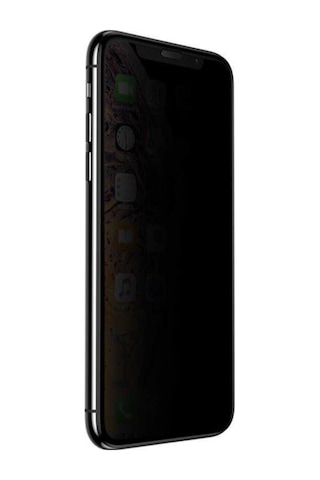 Iphone 11 Iuyumlu Phone Xr Privacy Hayalet Cam Ekran Koruyucu Siyah