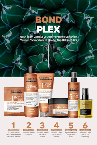 No.6 Bond Plex Restore Repair Yıpranma Karşıtı Serum Saç Bakım Yağı-100ml-vegan