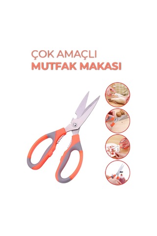 Paslanmaz Çelik Et, Tavuk, Börek Doğrama Makası Çok Renkli