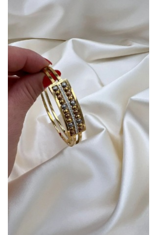 Bb Dorika Kelepçe Bilezik Altın