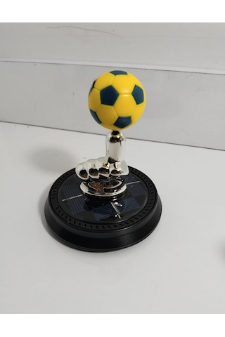 Güneş Enerjisi İle Çalışan Futbol Top Taraftar Renkli Oto Kokusu Sarı Güneş Enerjisi İle Çalışan Futbol Top Taraftar Renkli Oto Kokusu Sarı