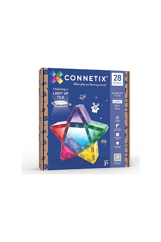 Connetix Light Star Pack Manyetik Bloklar - 28 Parça