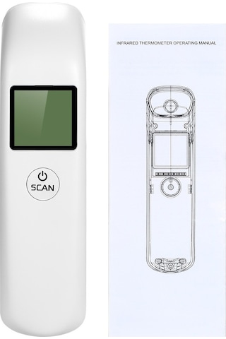 Besthome1 Keşfedin Hızlı Ve Hassas Alın Termometresi - Lcd Ekranlı, Pilsiz, Temassız Ateş Ölçer, Yenilikçi Teknoloji