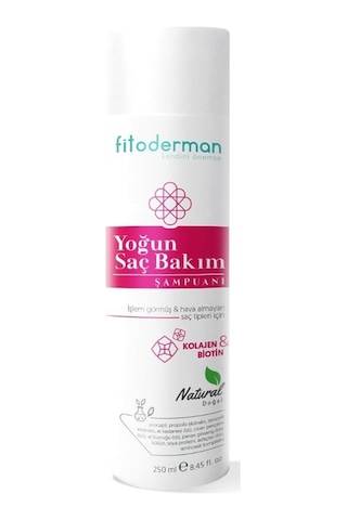 Fitoderman Yoğun Saç Bakım Şampuanı 250 ML