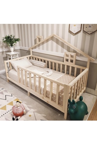 Babykinder Baby Kinder Luxury Montessori Doğal Bebek Ve Çocuk Karyolası