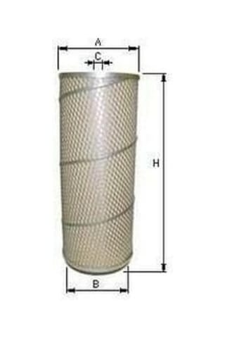 Case Constructıon Cx Serie, Hitachi Ex-zx Serie, John Deere 300-800-8000-900-9000 Serie Hava Filtre İç Filtre