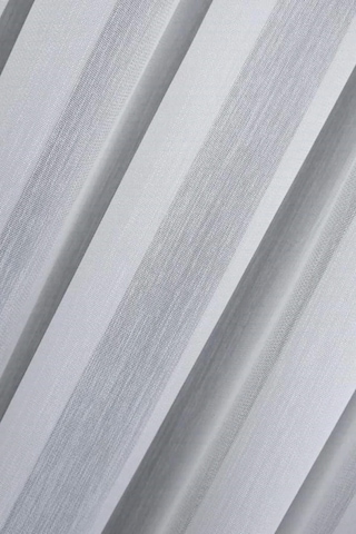 Rüyaper Bambu Şantuklu Ütü Istemez Kırışmaz Tül Perde 1/2 Orta Pile Ekru