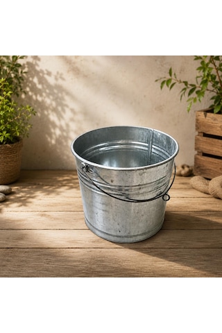 Galvaniz Kova 32 Cm Su Kovası Süt Kovası Kum Kovası