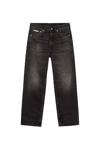 Calvin Klein 90s Straıght Kleın Black Jean Erkek Siyah Kot Pantolon-12566 Siyah