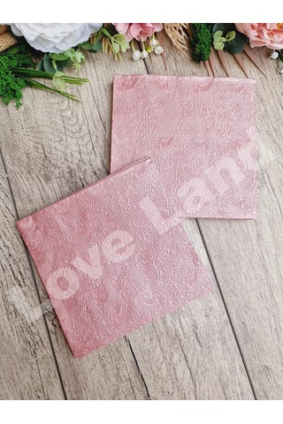 Love Land Masa Peçeteleri Kağıt Pembe 33x33cm 32 Adet 165368700 Pembe