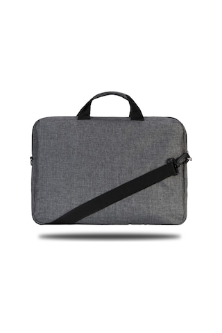 Classone TL2564 WTXPRO Su Geçirmez Kumaş 15.6" Uyumlu Laptop Notebook El Çantası Gri