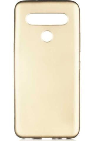 LG Uyumlu K61 Kılıf Zore Premier Silikon Kapak Gold