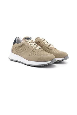 Gönderi(R) Gönderi R Erkek Kum Nubuk Bağcıklı Hakiki Deri Comfort Sneaker Ddma80338312
