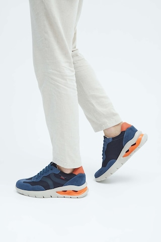 Callaghan Erkek Hakiki Deri Mavi Sneakers & Spor Ayakkabı 618 45408 Erk Ayk Y23 Mavı Nbk Mavi
