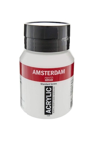 Talens Titanium White Amsterdam Akrilik Boya 500 Ml 105 Talens Titanium White Amsterdam Akrilik Boya 500 Ml 105