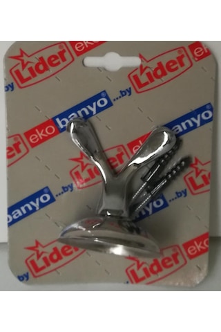 Lider Gediz İkili Bornoz Askılığı