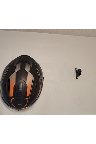 Motosiklet Kask Askısı Kask Tutucu Askılık Siyah