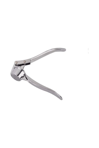 Profesyonel Paslanmaz Çelik Sarımsak Ezici - Ergonomik Lüks Sarımsak Presi, Dayanıklı Metal Sarımsak Kırıcı Ve Püre Yapıcı, Pratik Mutfak Gereçleri Ve Manuel El Presi Açık Bej