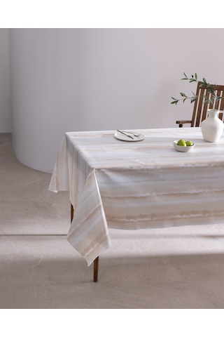 Madame Coco Celeste Masa Örtüsü - Bej - 140x200 Cm 8684427305232 Çok Renkli
