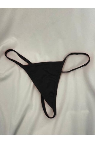 Nimselove Kadın Siyah Tanga Külot String