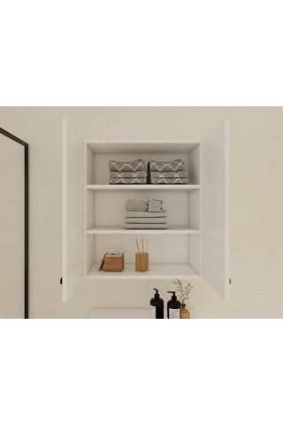 Masif Market Çok Amaçlı Dolap Beyaz