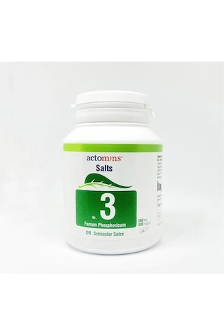 Schüssler Tuzları No3 - 400 Tablet- 12-2026 Schüssler Tuzları No3 - 400 Tablet- 12-2026