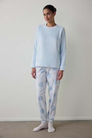 Penti Açık Mavi Magic Termal Etkili Sweatshirt Pijama Üstü